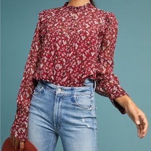 Anthropologie Lenon blouse.